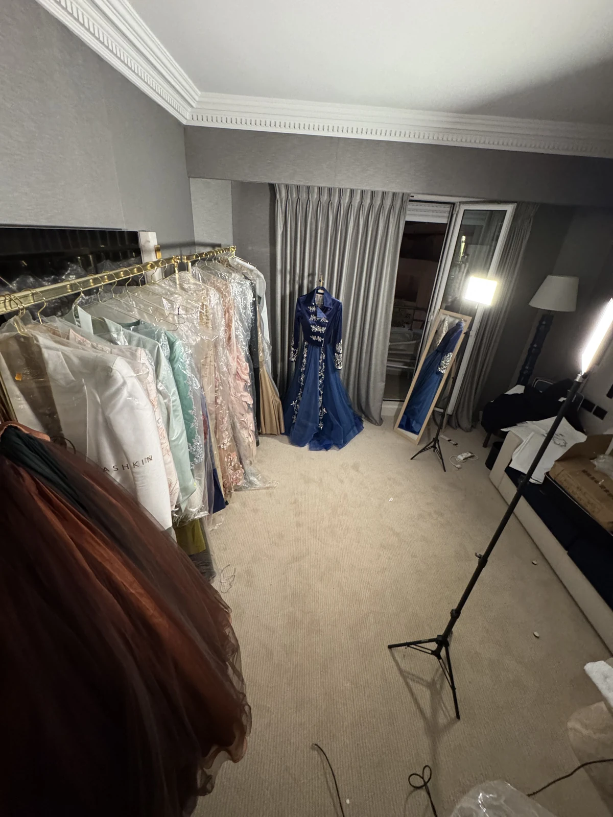 Cannes showroom and couture presentation